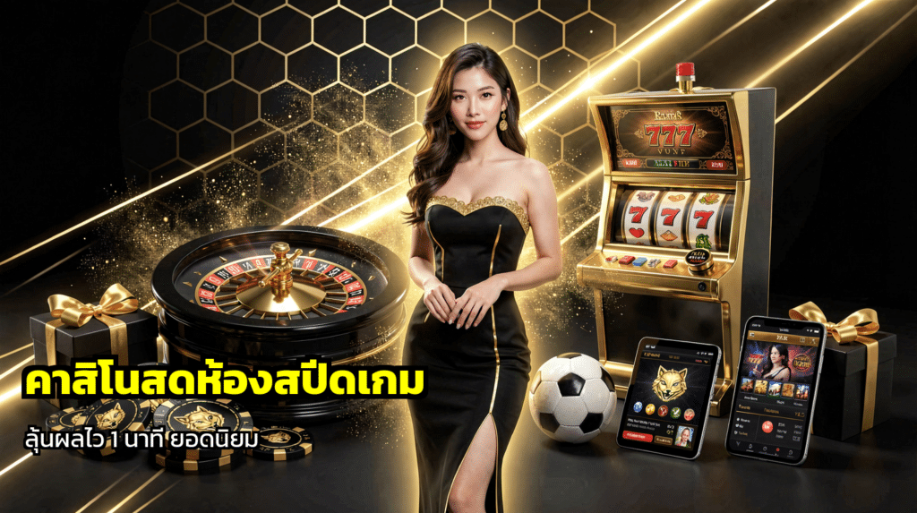 คาสิโนสดห้องสปีดเกม