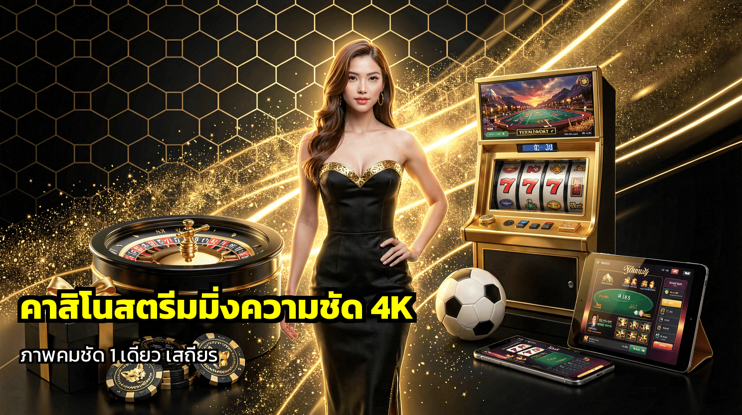 คาสิโนสตรีมมิ่งความชัด 4K