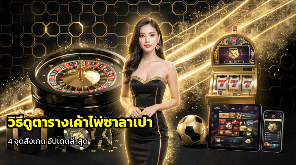 วิธีดูตารางเค้าไพ่ซาลาเปา