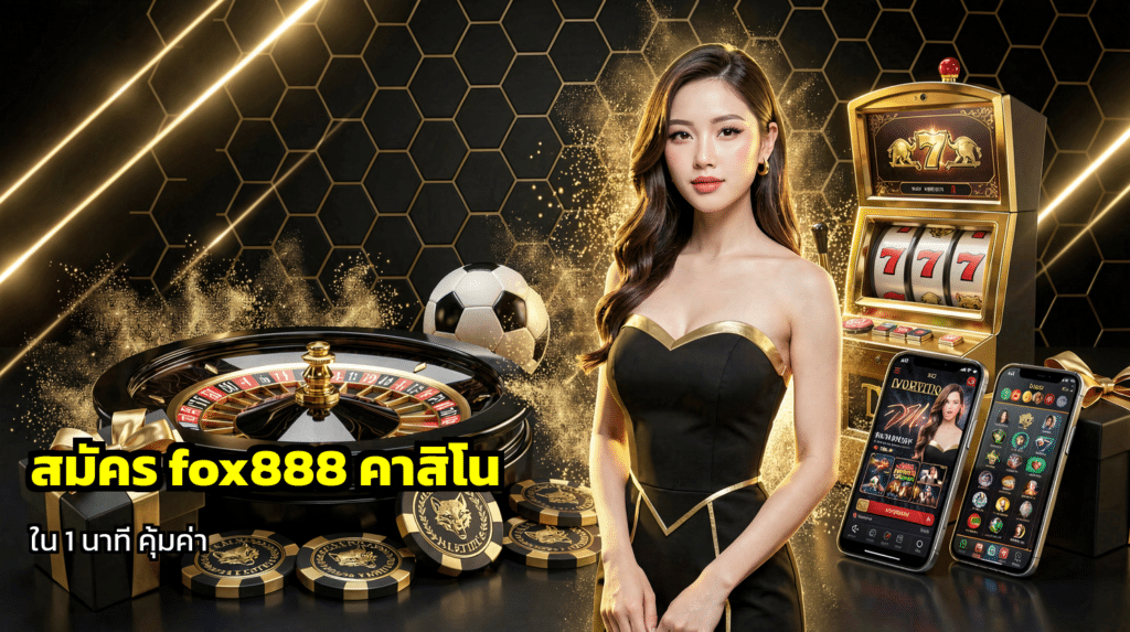 สมัคร fox888 คาสิโน